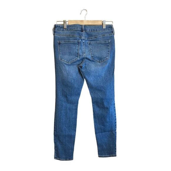 Women’s OLD NAVY ROCKSTAR RIPPED SUPER SKINNY FIT WOMENS JEANS size 6 petite - Picture 2 of 4